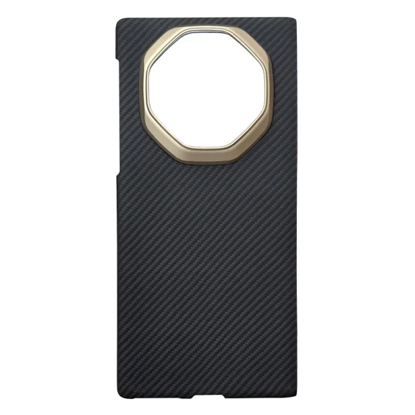 Original Carbon Fiber Phone Case for Huawei Mate XT Luxury Ultra-thin 600D Aramid Fiber Magnetic Metal Lens Guard Phone Cover 8