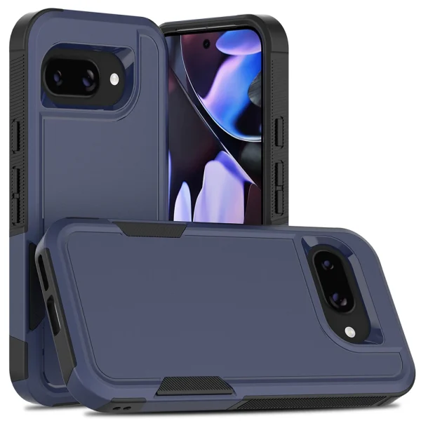 Defend Armor Shockproof Case For Google Pixel Fold 9ProXL 9 8 7 Pro 9A 8A 7A 6A 5G Luxury Matte Military Grade Shockproof Cover 7
