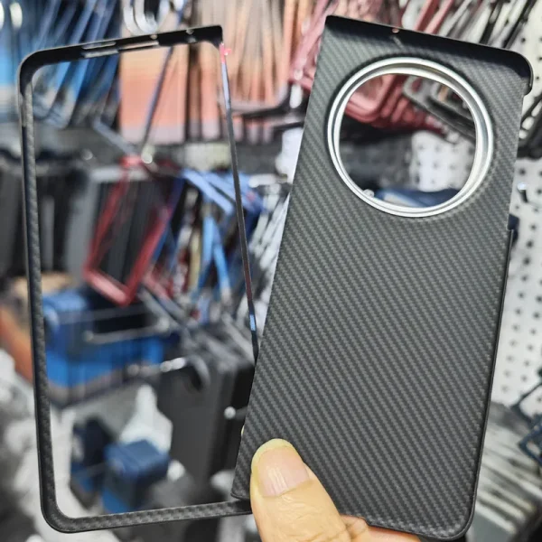 Real Carbon Aramid Fiber Case for OPPO Find N5 Protective Case Smartphone Folding Screen Ultra-thin Phone Cover 13